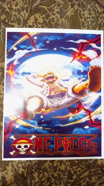 Póster de One Piece impreso a color